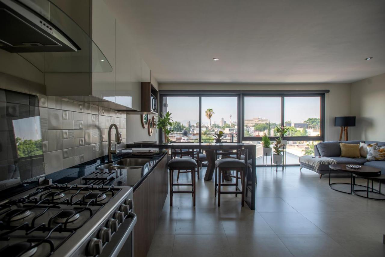 Departamento Privado En La Colonia Americana Apartment Guadalajara Bagian luar foto